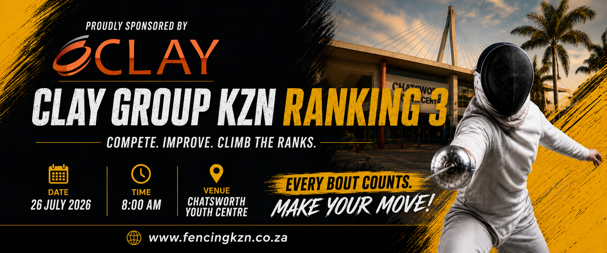 Clay Group KZN Ranking 3 — community fencing competition at the Nelson Mandela Youth Centre